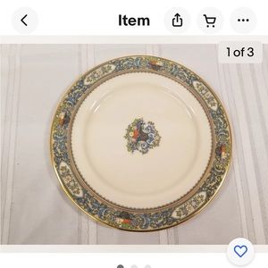 Lenox autumn dinner plate